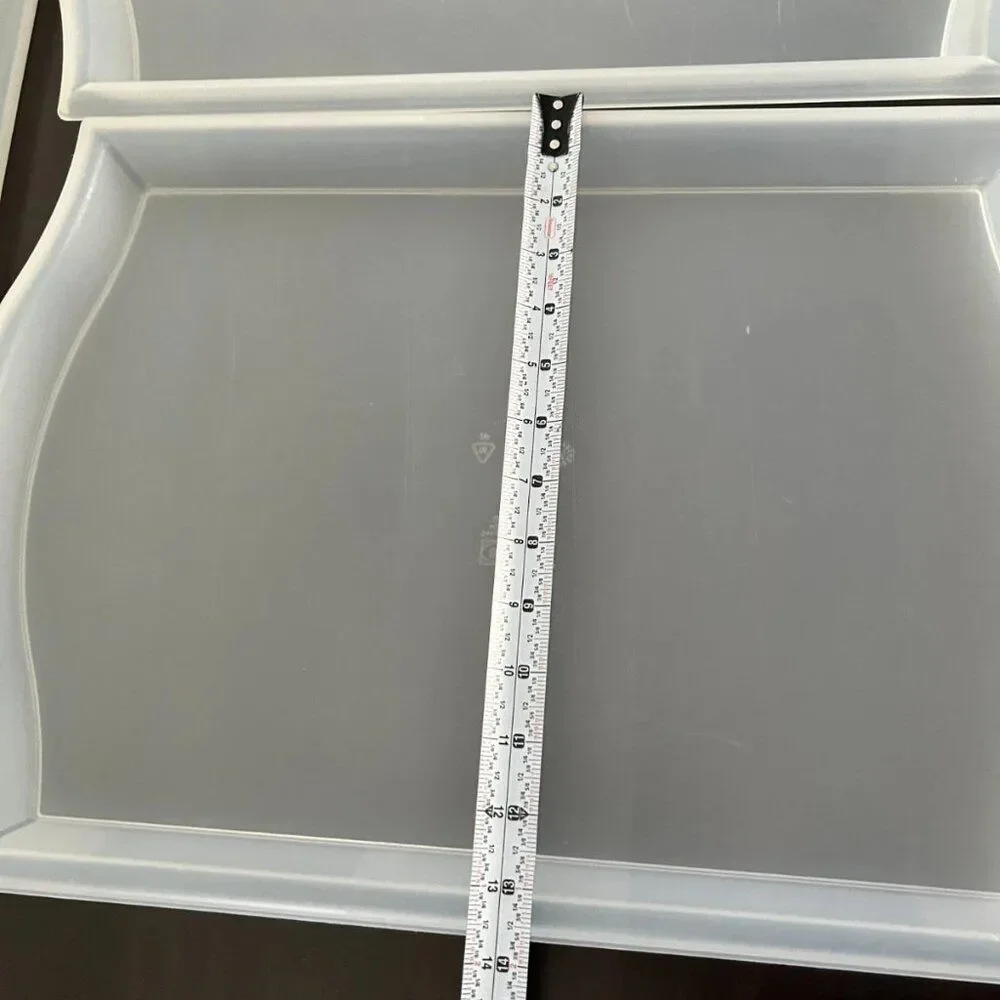 IKEA SMULA Trays, clear, 20x14 